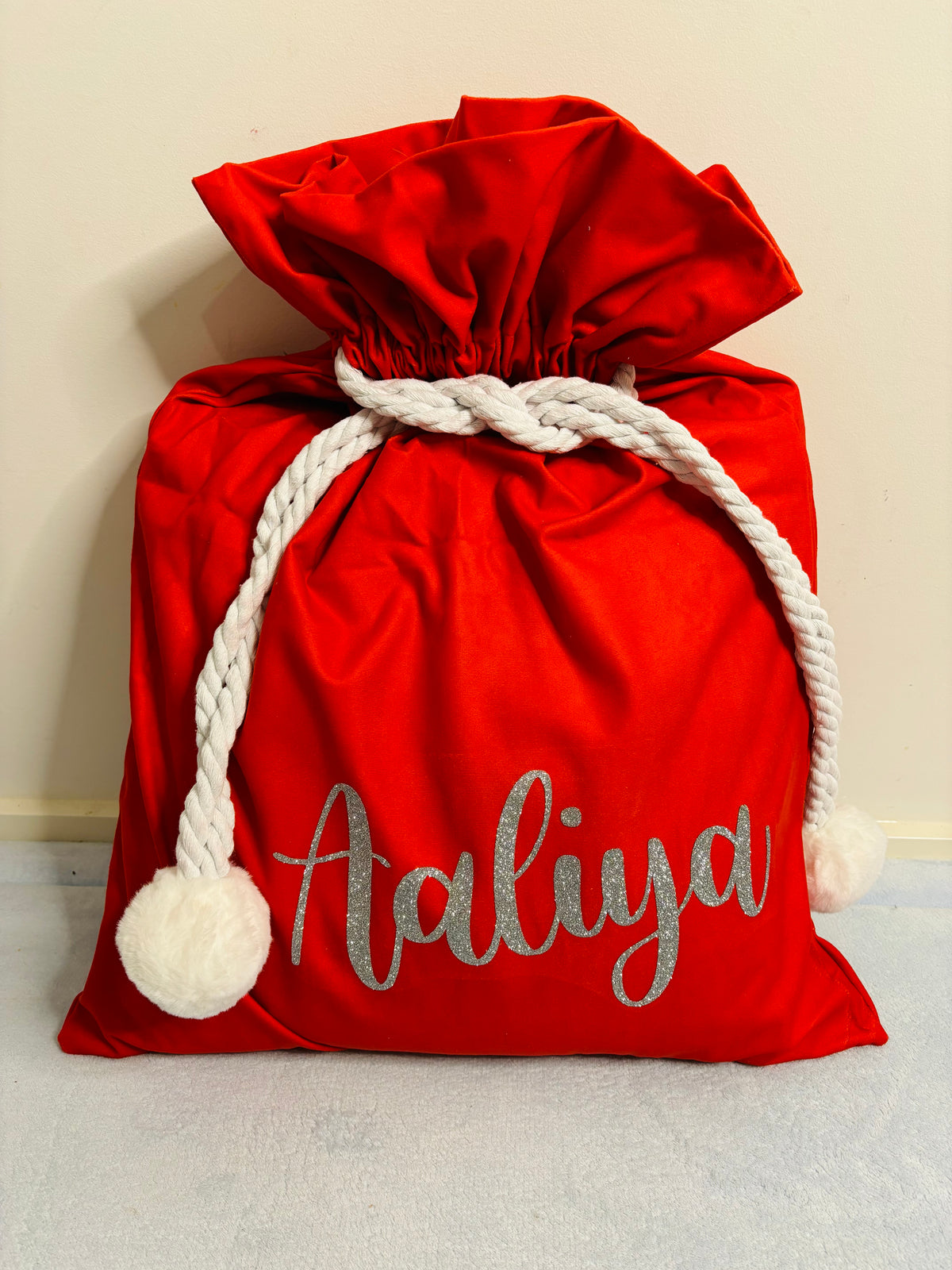 Velvet Santa Sack