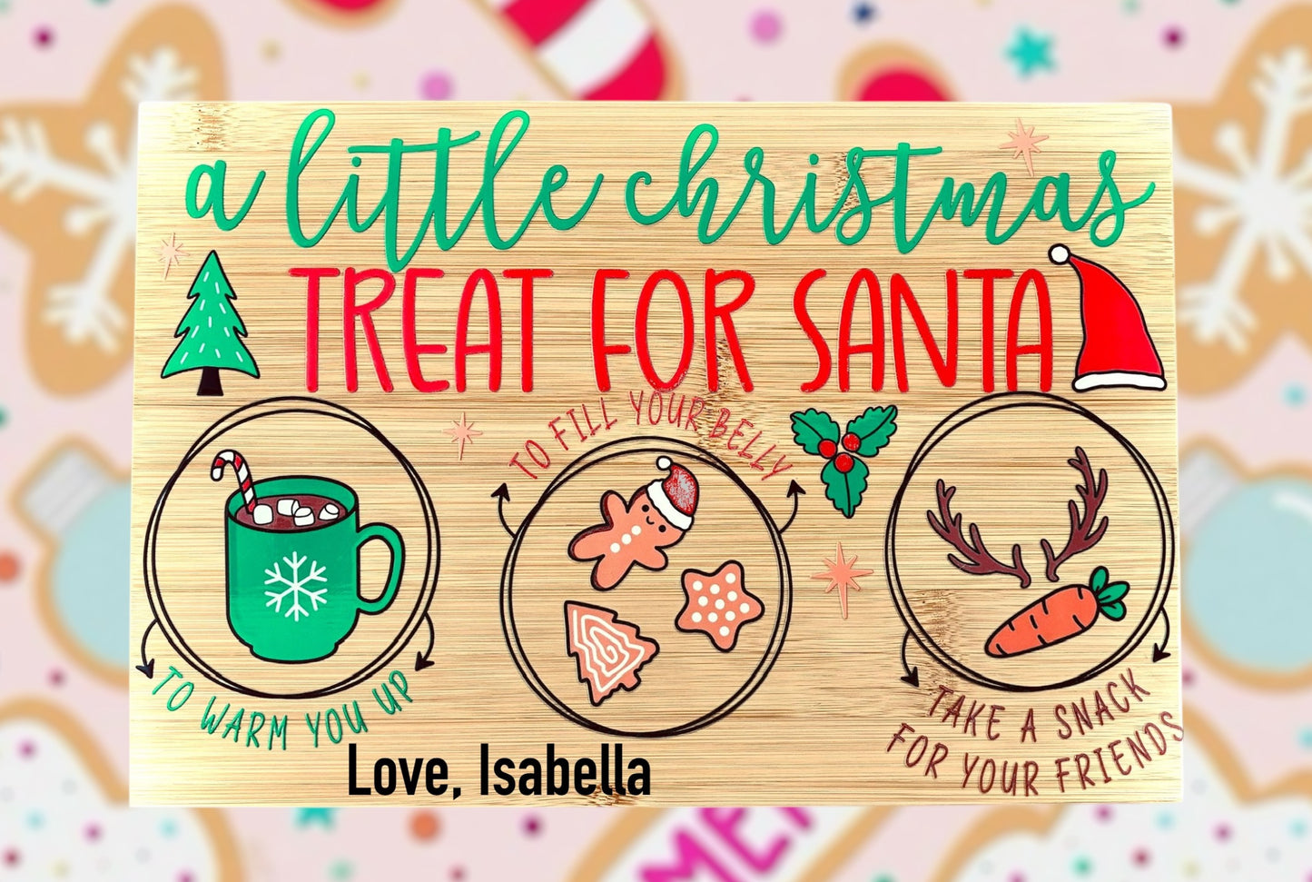 Santa Treat Board