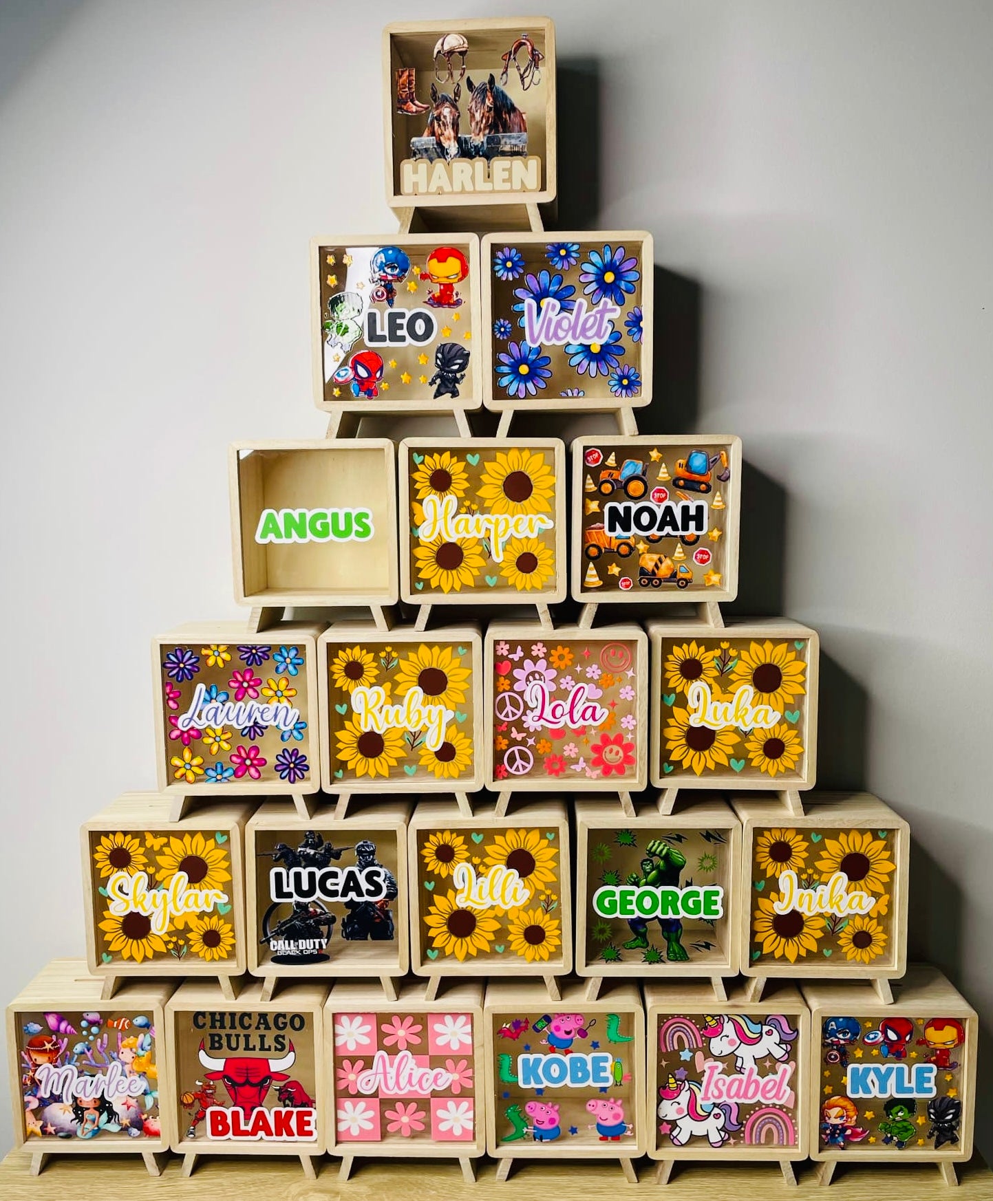 Personalised Decal Money Box