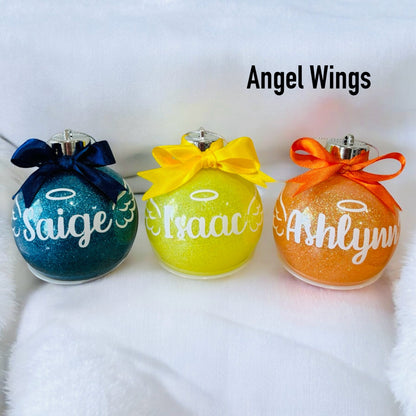 Glitter Baubles