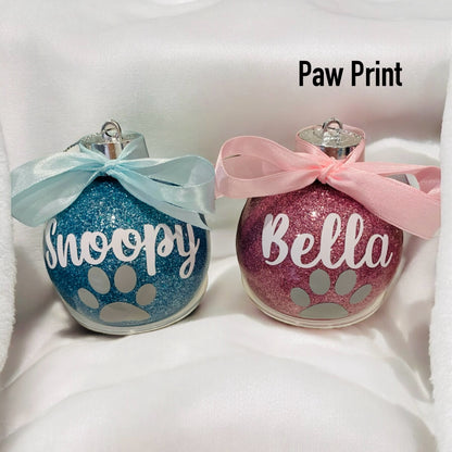 Glitter Baubles