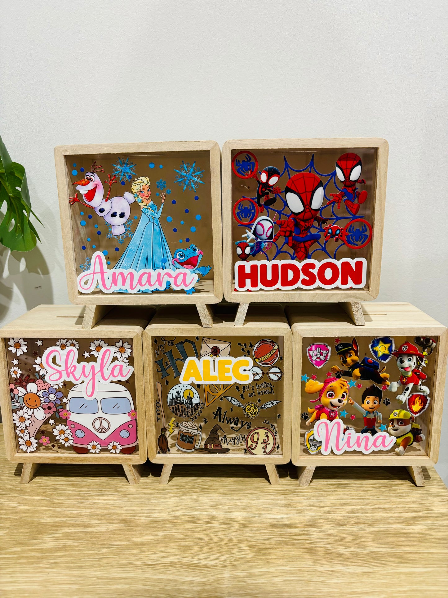 Personalised Decal Money Box