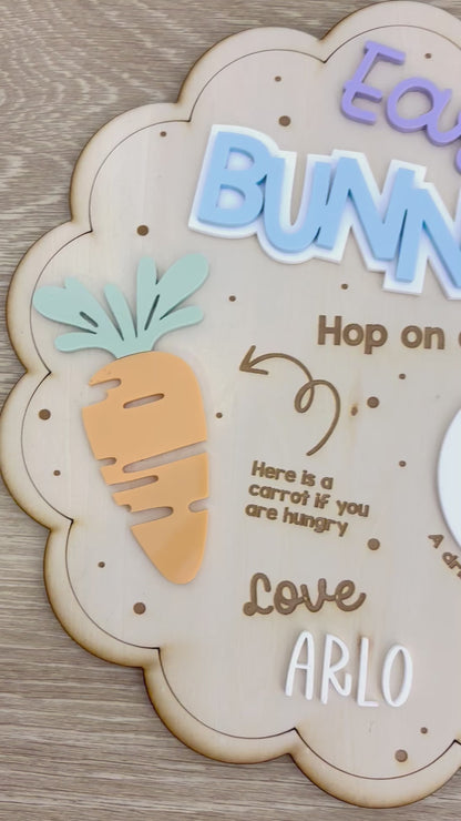 Easter Bunny Treat Board